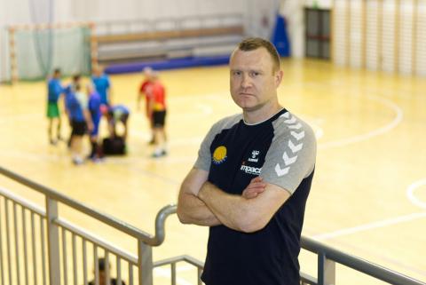 Dmytro Zinchuk jest trenerem Pabiksu Życie Pabianic