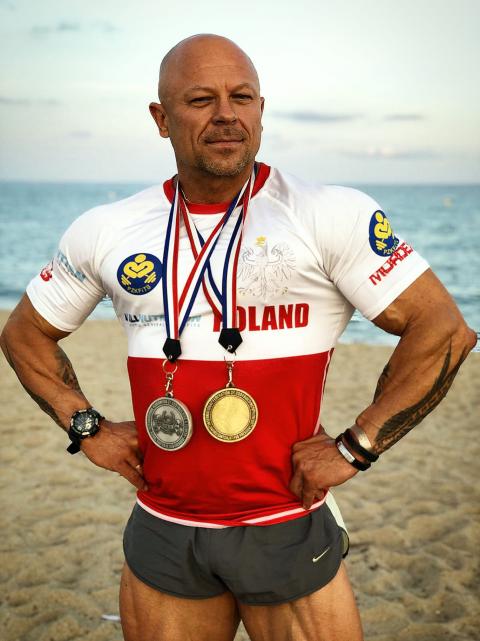 Mariusz Bałaziński zdobył dwa medale mistrzostw Europy Życie Pabianic