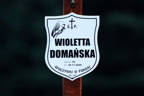 Pogrzeb radnej dr Wioletty Domańskiej w Ksawerowie Życie Pabianic