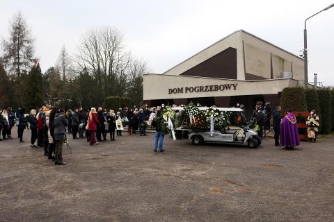 Pogrzeb Marty K., ofiary zabójstwa Życie Pabianic