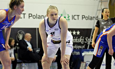 Ewa Kielar jest koszykarką AZS Gorzów Wielkopolski Życie Pabianic