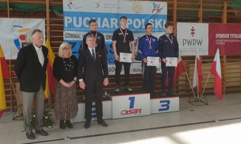 Igor Saktura (PTC) z brązowym medalem Pucharu Polski Życie Pabianic