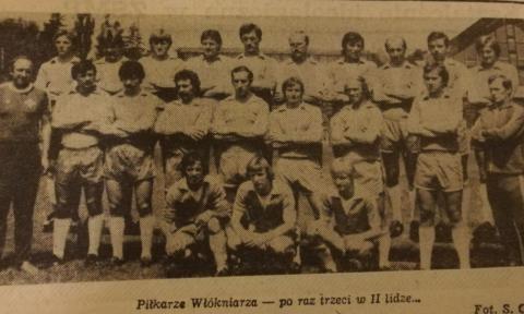 Ta drużyna Włókniarza w 1979 roku wywalczyła awans do II ligi Życie Pabianic