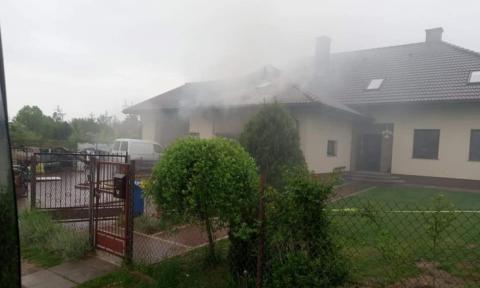Strażacy gasili pożar kotłowni Życie Pabianic
