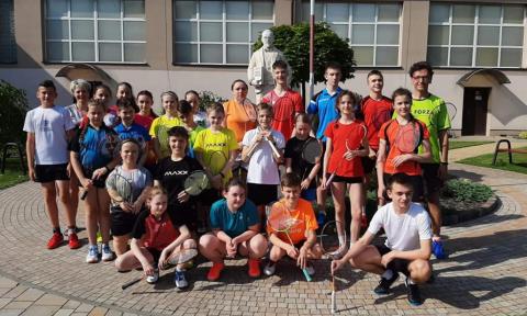Badmintoniści Korony trenowali w Straszęcinie Życie Pabianic