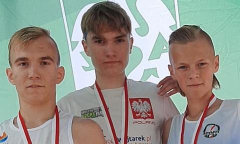 Kacper Kurowski (UKS Azymut) wywalczył brązowy medal w lekkiej atletyce Życie Pabianic