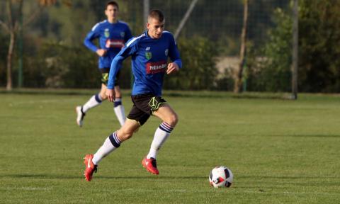 Daniel Dudziński strzelił dwa gole dla GKS Ksawerów Życie Pabianic