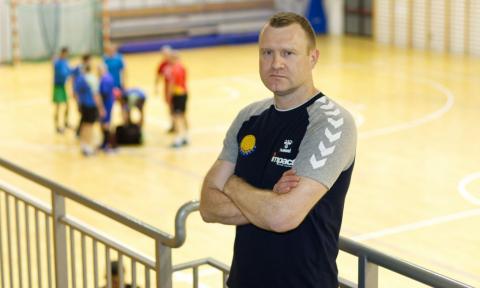 Dmytro Zinchuk jest trenerem Pabiksu Życie Pabianic