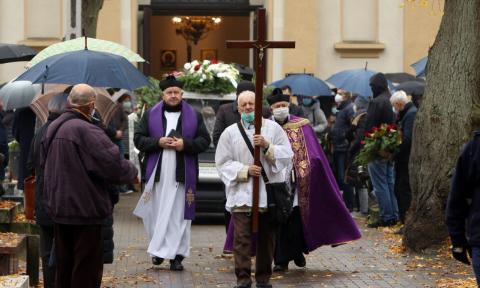Pogrzeb Marynowskiego Życie Pabianic