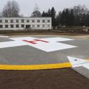 Lądowisko dla helikopterów przy szpitalu prawie gotowe