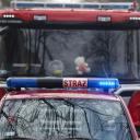 Pijany kierowca uderzył w betonowy budynek Życie Pabianic