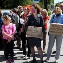 Protest przeciwko budowie kopalni w Porszewicach Życie Pabianic