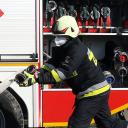 Manewry straży pożarnej w Chechle Pierwszym Życie Pabianic