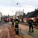 Strażacy usuwali plamę oleju Życie Pabianic