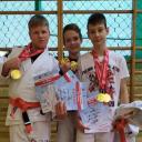 Medaliści Octopusa podczas zawodów Pucharu Polski w ju jitsu Życie Pabianic