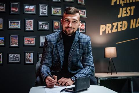 Maksymilian Rozwandowicz podpisał nową umowę z ŁKS Łódź Życie Pabianic