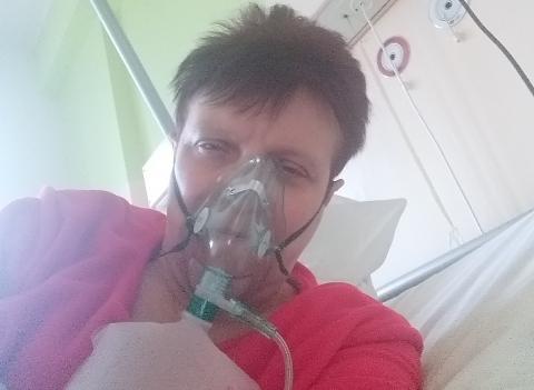 Pacjentka leżała na oddziale covidowym w PCM Życie Pabianic