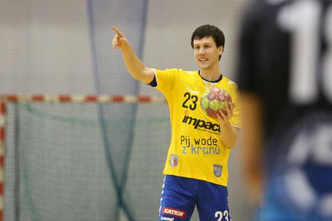 Dawid Bilichowski rzucił w sobotę sześć goli dla Pabiksu Życie Pabianic