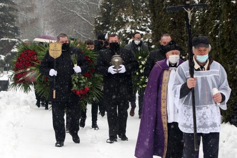 Pogrzeb Grzegorza Małolepszego Życie Pabianic