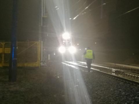 Na torach kolejowych w Pabianicach zginął człowiek