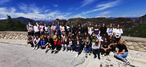 Uczniowie z ZS3 zwiedzają Grecję Życie Pabianic