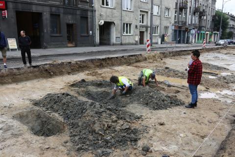 Archeolog na Warszawskiej Życie Pabianic