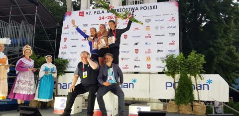 Kinga Królik (z prawej) zdobyła brązowy medal Życie Pabianic