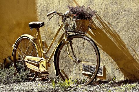 Stary rower przekaż dalej Życie Pabianic