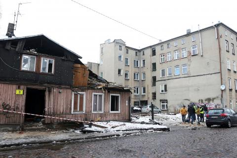 Wybuch gazu w budynku przy ul. Bohaterów Życie Pabianic