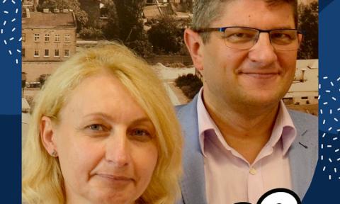 Grzegorz Mackiewicz i Bogumiła Matusiak organizują licytację Życie Pabianic