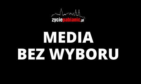 Protest mediów Życie Pabianic