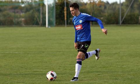 Piotr Szynka strzelił pierwszą bramkę dla GKS Ksawerów Życie Pabianic