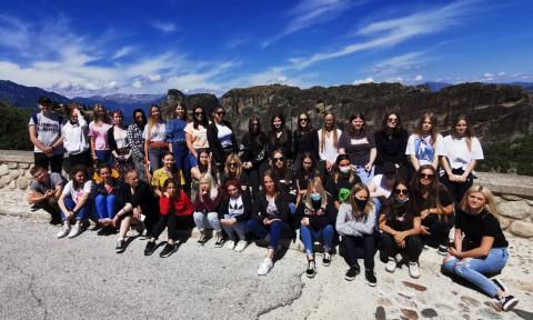 Uczniowie z ZS3 zwiedzają Grecję Życie Pabianic