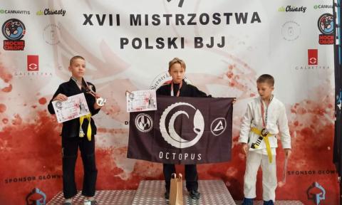 Mikołaj Kowalski (Octopus Pabianice) mistrzem Polski w ju jitsu! Życie Pabianic