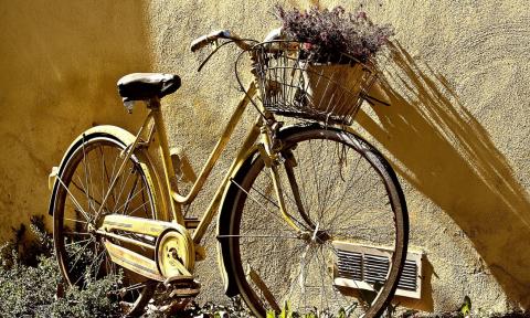 Stary rower przekaż dalej Życie Pabianic