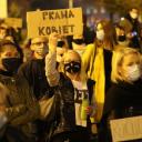 Protest w obronie praw kobiet Życie Pabianic