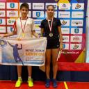Badmintoniści UKS Korona z medalami Grand Prix Życie Pabianic
