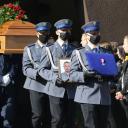 Pogrzeb policjanta Życie Pabianic