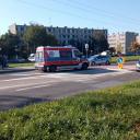 Wypadek na przejściu dla pieszych Życie Pabianic
