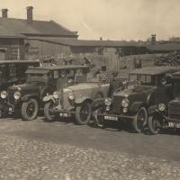 Samochody firmy Krusche i Ender w Pabianicach - 1926 rok
