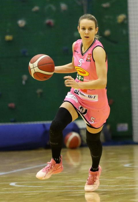 Natalia Danych (Grot) została najlepszą koszykarką grudnia w I lidze Życie Pabianic