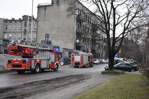 Strażacy pomogli mieszkańcowi ul. 3 Maja