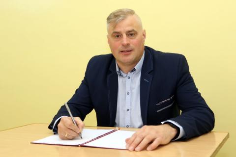Daniel Pawłowski, prezes Orła Piątkowisko Życie Pabianic