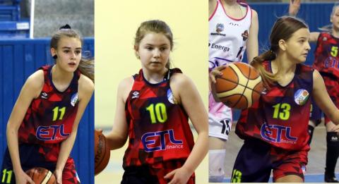 Koszykarki PTK: Alicja Kołodziejczyk, Martyna Stępińska i Zuzanna Majchrzak zdobyły brązowy medal Ogólnopolskiej Olimpiady Młodzieży Życie Pabianic