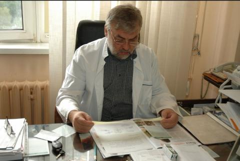 Doktor Krzyżanowski pomaga ukraińskim pacjentom