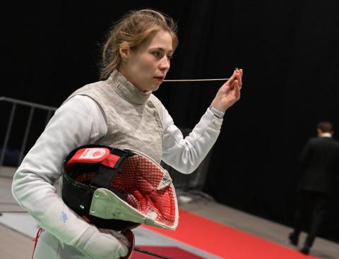 Florecistka z Pabianic Julia Walczyk zajęła 8. miejsce w Pucharze Świata Życie Pabianic