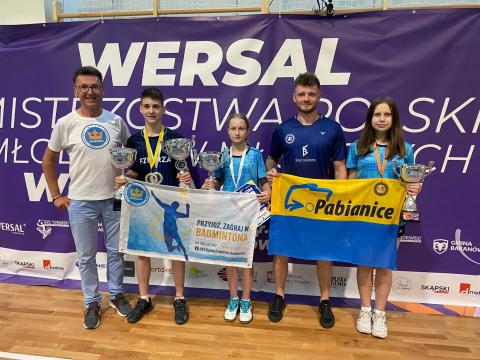 Badmintoniści Korony Pabianice odnieśli historyczny sukces Życie Pabianic