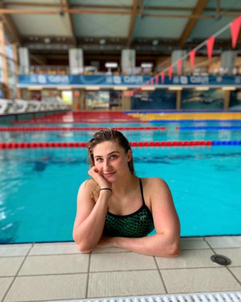 Pabianiczanka Paulina Piechota wystartowała w pływackich mistrzostwach Europy w Rzymie Życie Pabianic