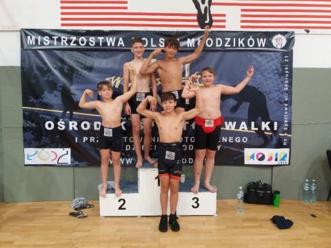 Ekipa PTC podczas mistrzostw Polski młodzików w sumo Życie Pabianic
