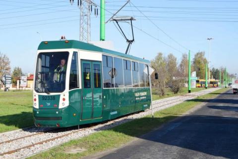 Próbna jazda tramwaju Życie Pabianic 